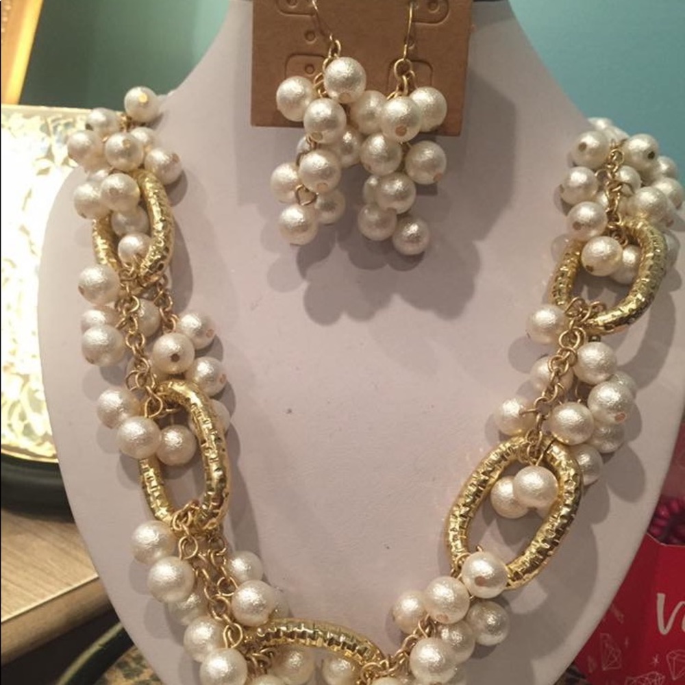 Necklace and Earrings